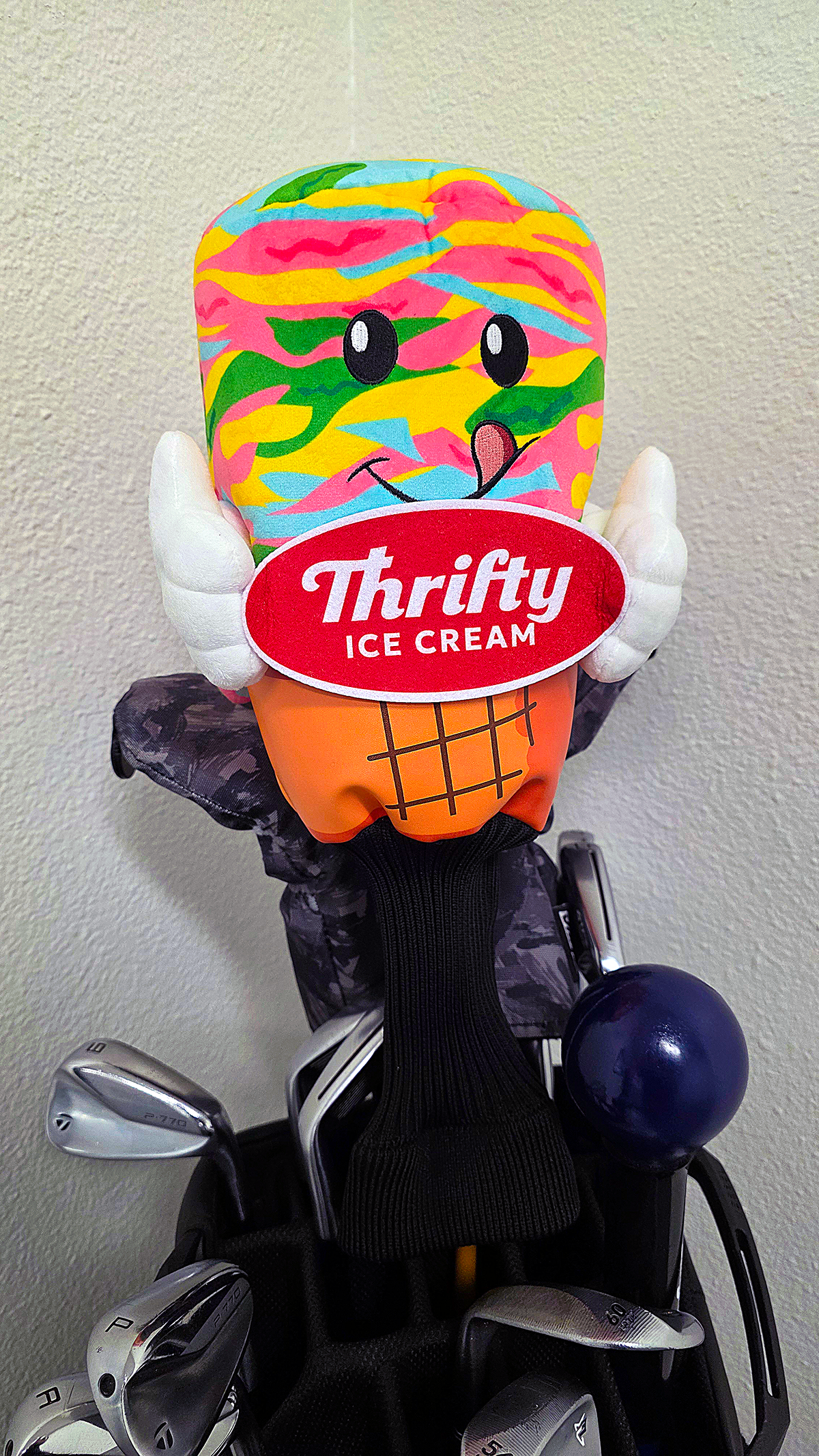 Thrifty Coneboy Golf Club Headcover - Preorder Only