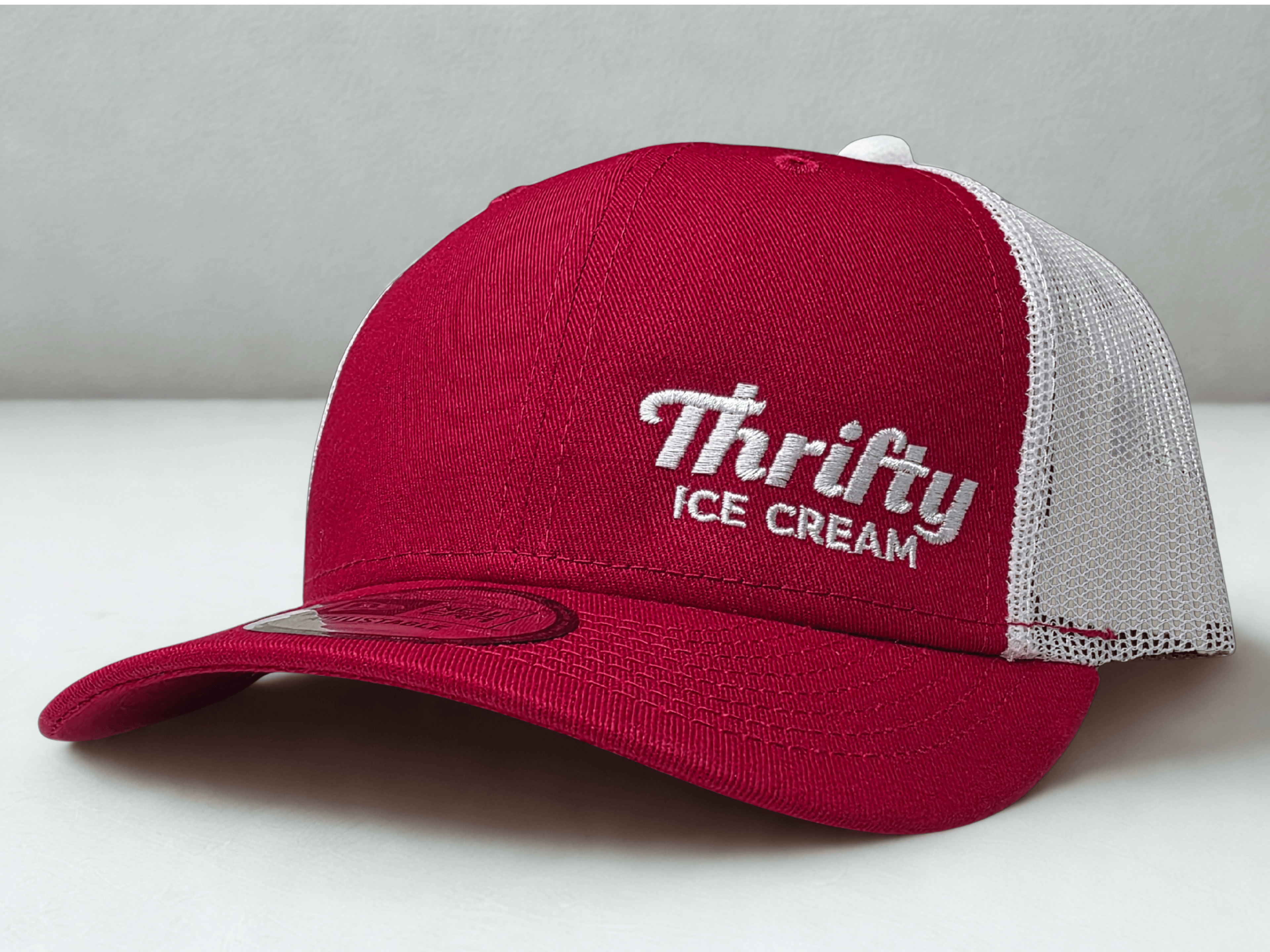 Thrifty Ice Cream Red & White Snapback