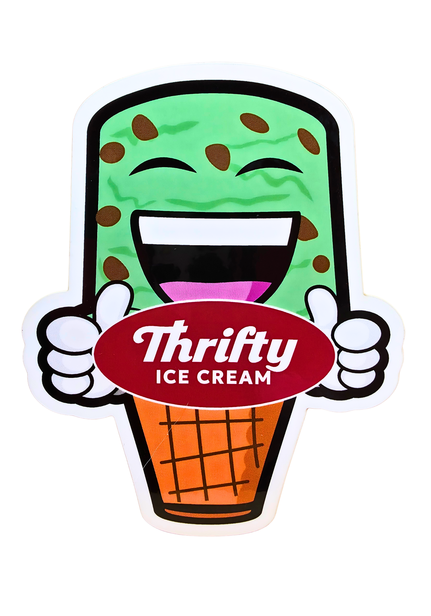 Thrifty Cone Boy Stickers