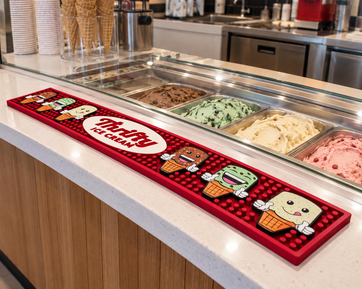 Thrifty Ice Cream Counter Mat
