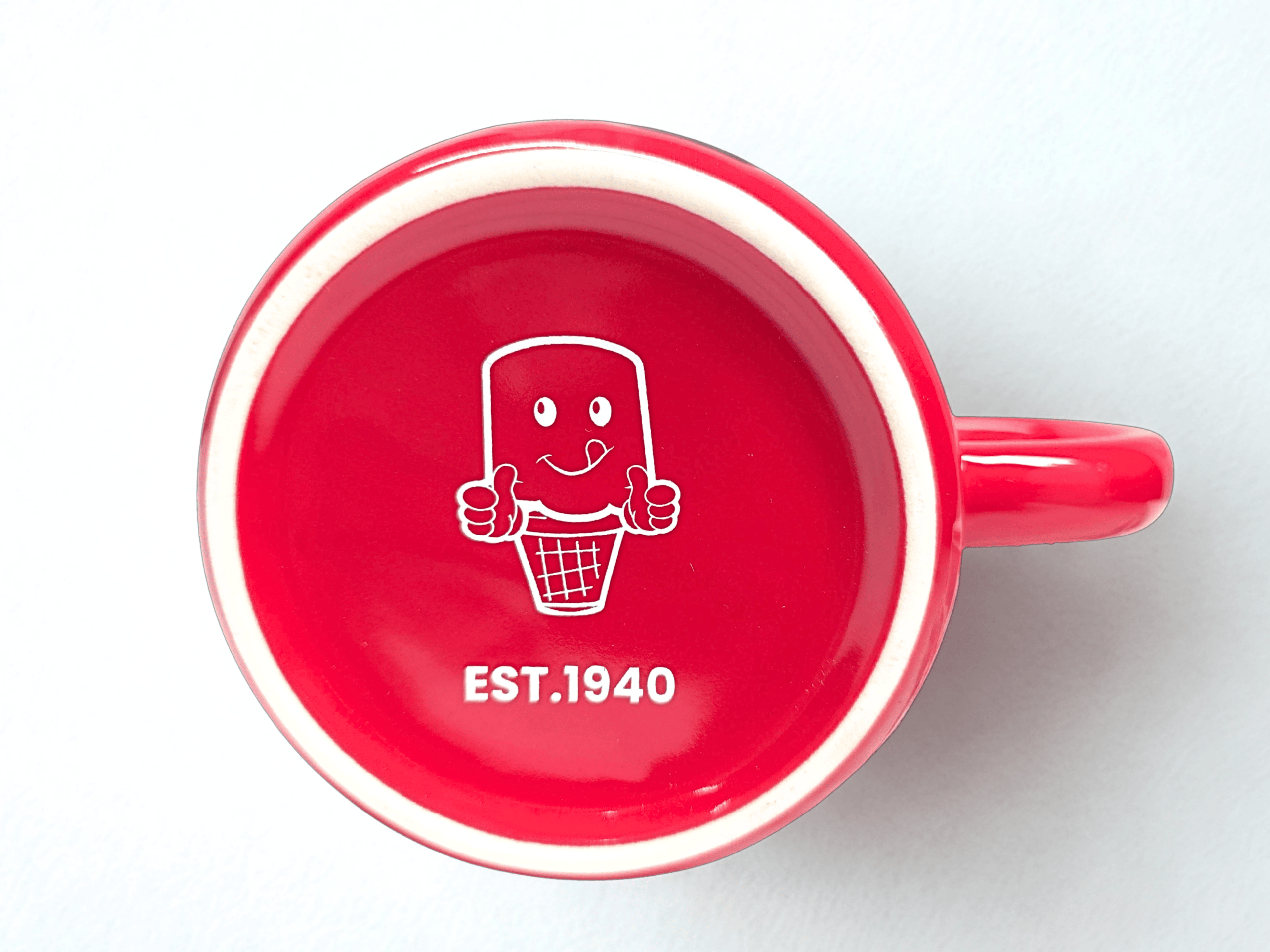 Thrifty Red Distressed Ventura Mug – 15oz Ceramic