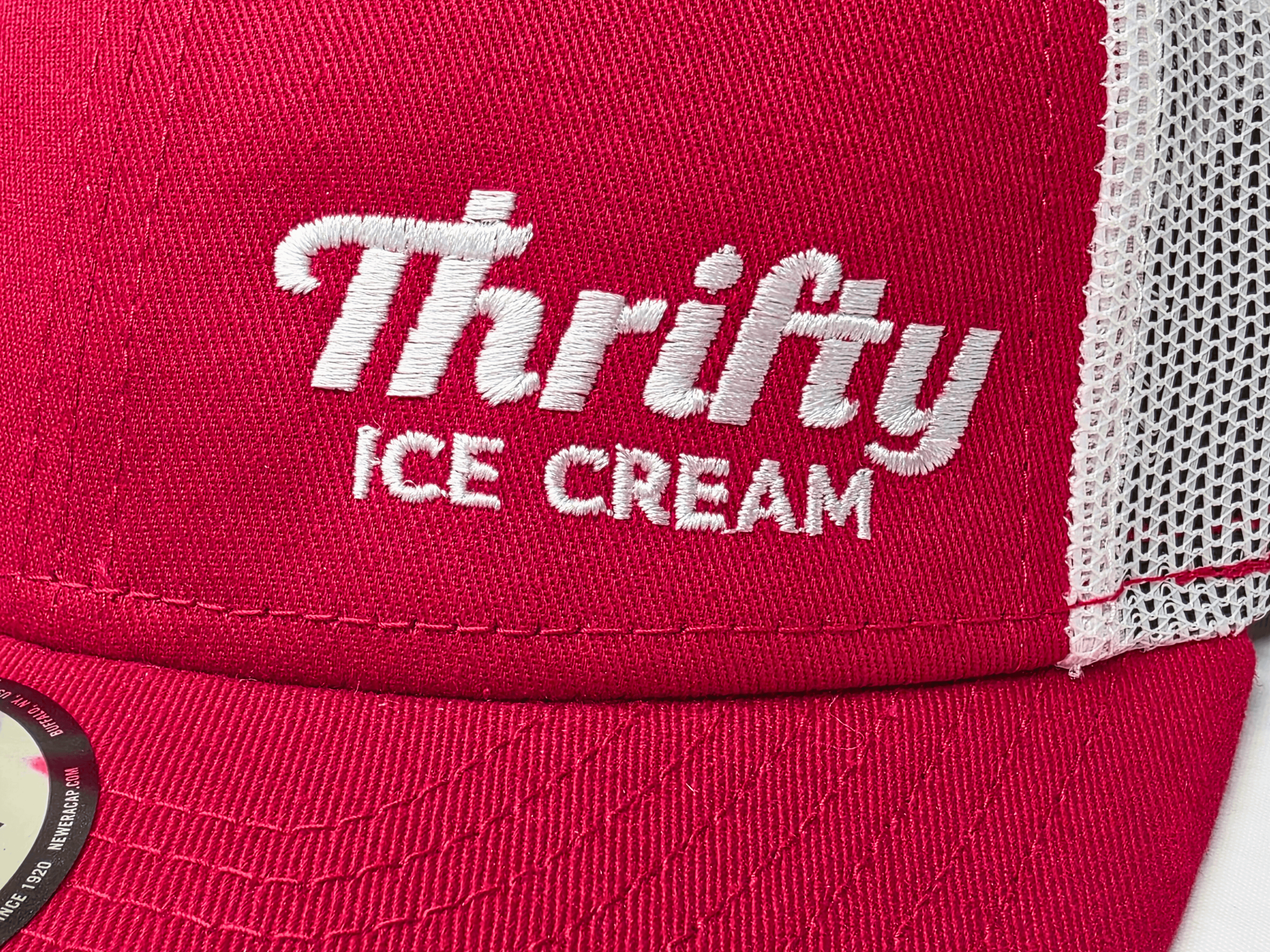 Thrifty Ice Cream Red & White Snapback
