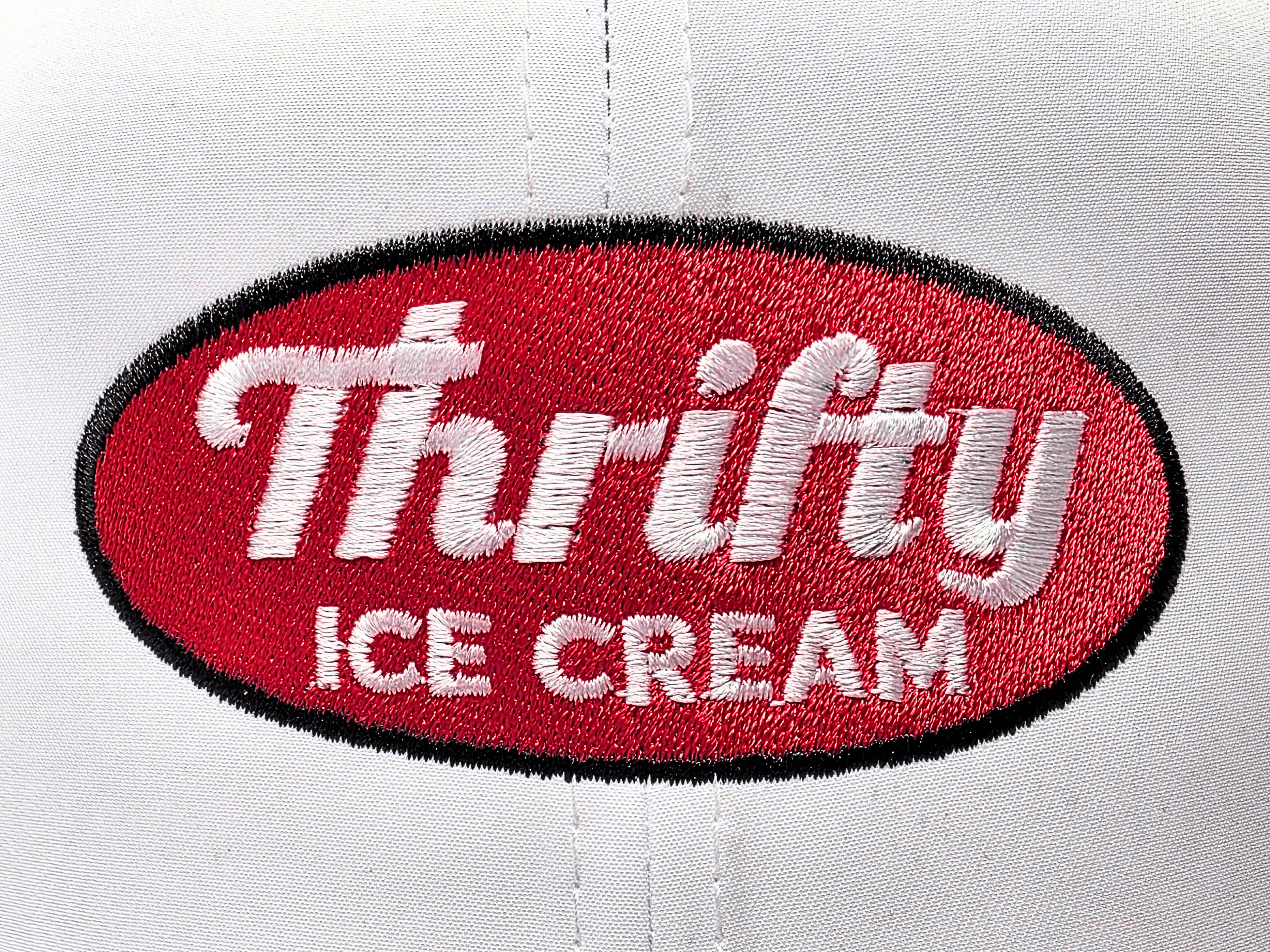 Thrifty Ice Cream White Snapback Hat – Classic Edition
