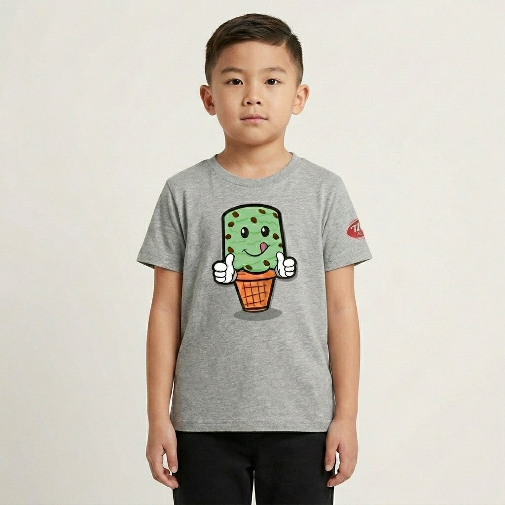 Mint Cone Boy Youth Tee – Thrifty Ice Cream Shop