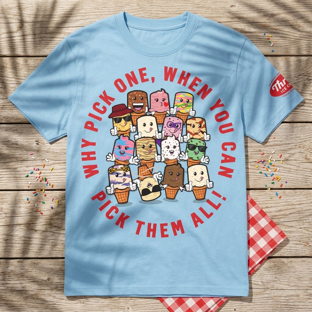 “Why Pick One?” T-Shirt