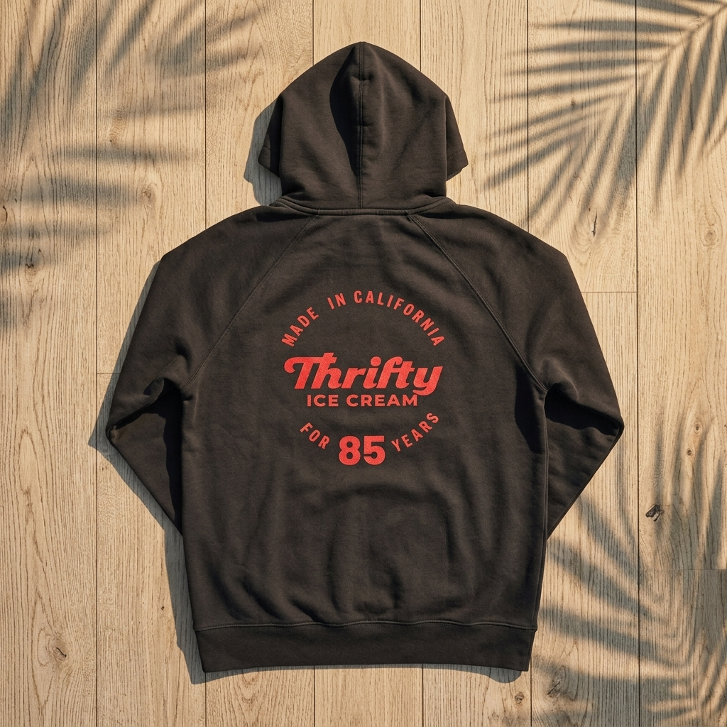 Thrifty Zip Up Hoodie