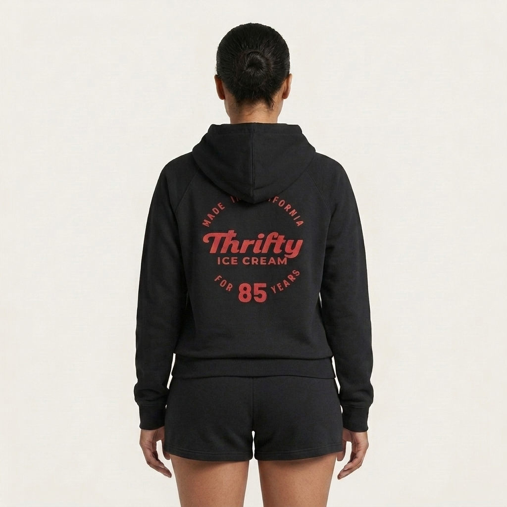 Thrifty Zip Up Hoodie