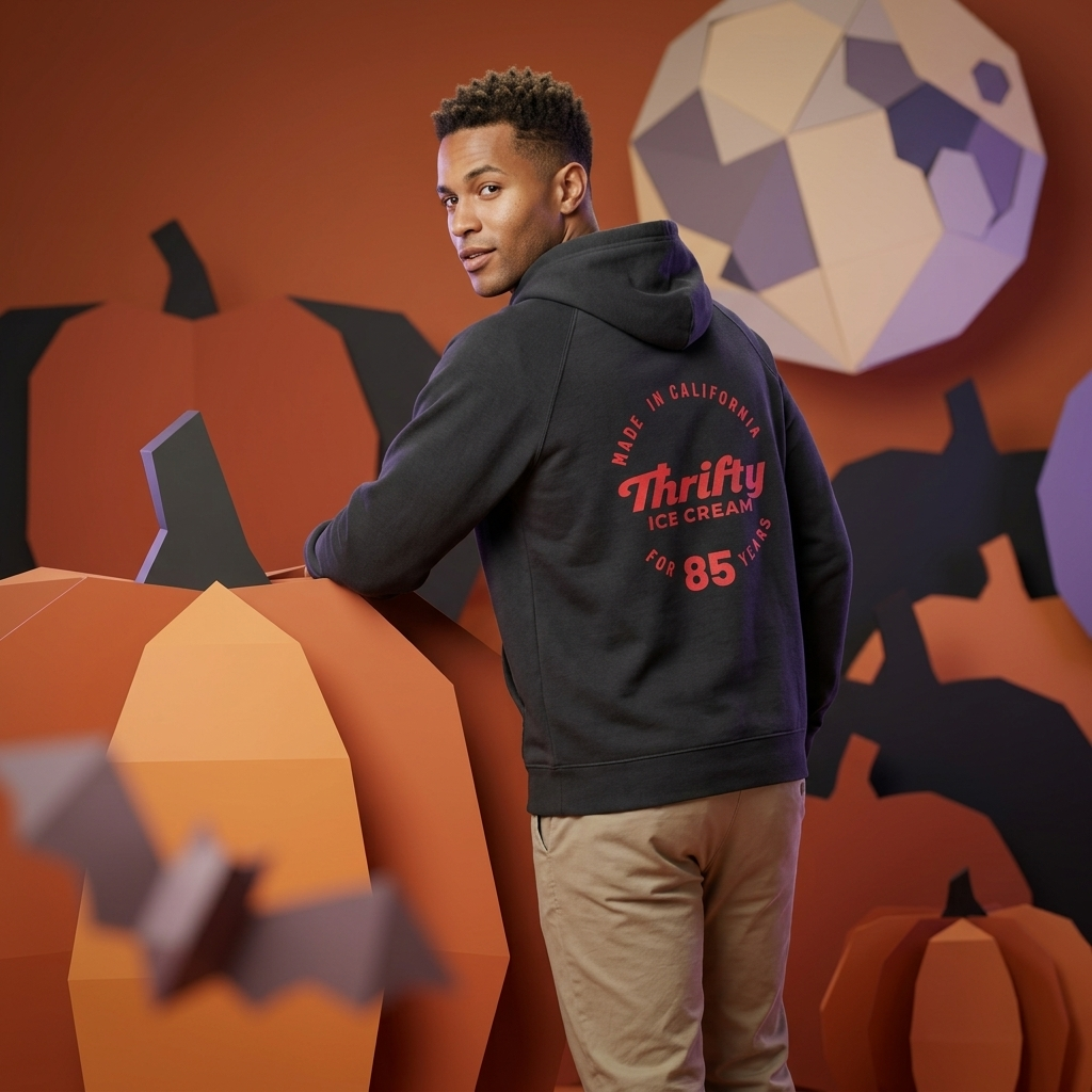 Thrifty Zip Up Hoodie