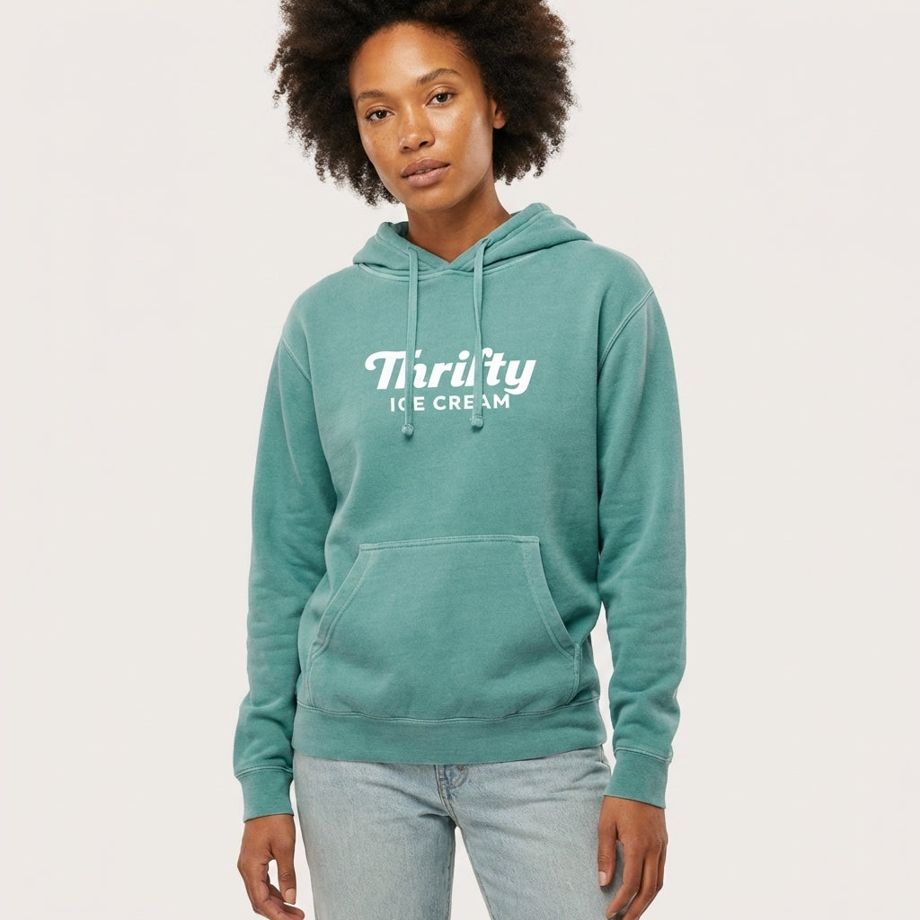 Thrifty Logo Sweatshirt - Light Green
