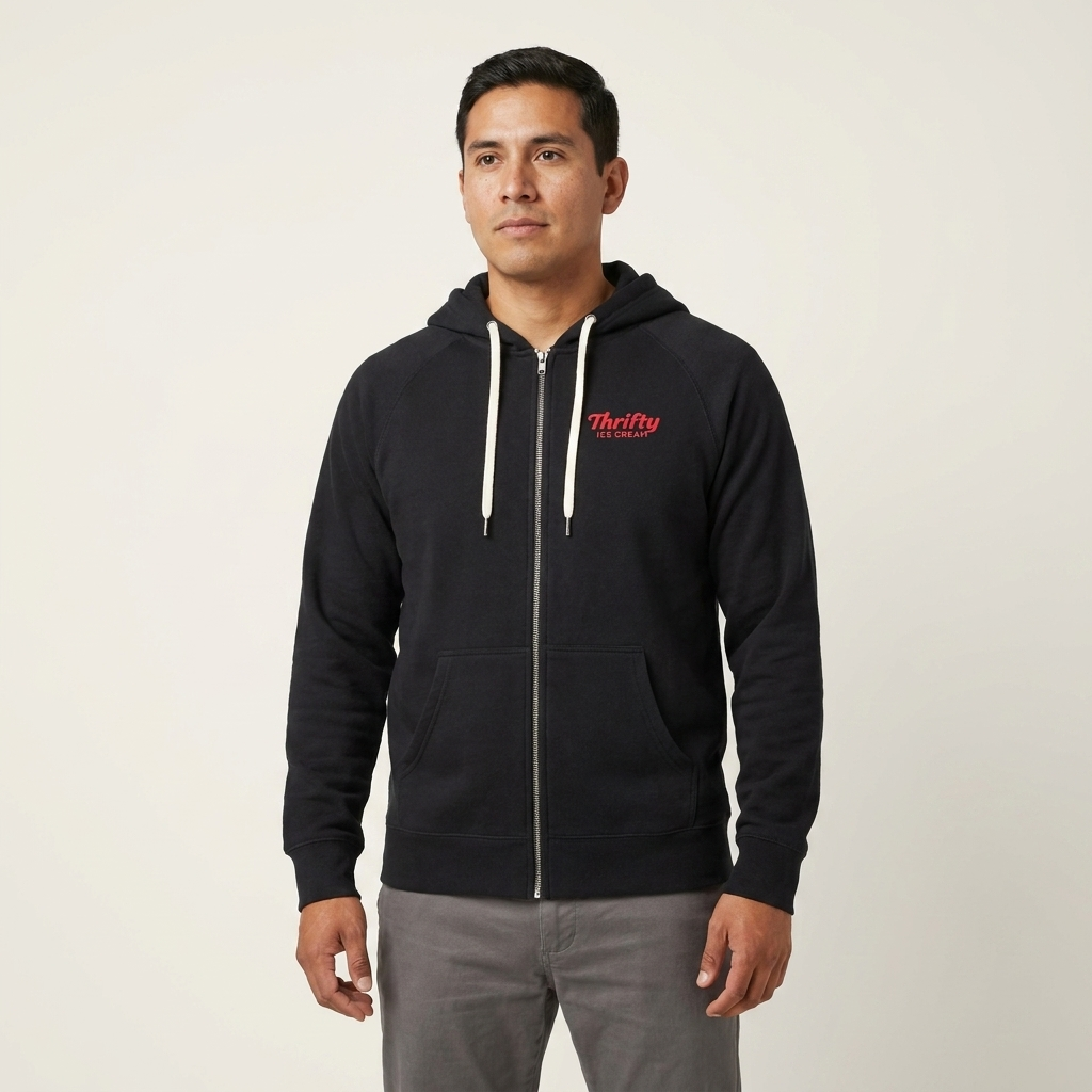 Thrifty Zip Up Hoodie